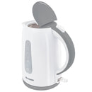 SHARP 1.7L 2200W Cordless White Kettle - EK-JX17-W3