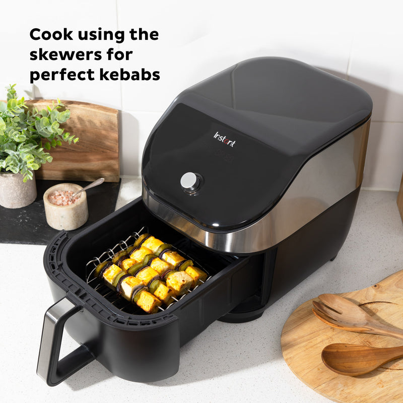 Instant Pot® VORTEX SLIM Air Fryer 5.7Litre Stainless Steel - Get FREE 1 x  Brabantia Kitchen Tongs, Non-Stick Profile Ref.250989 - SPECIAL RAMADAN