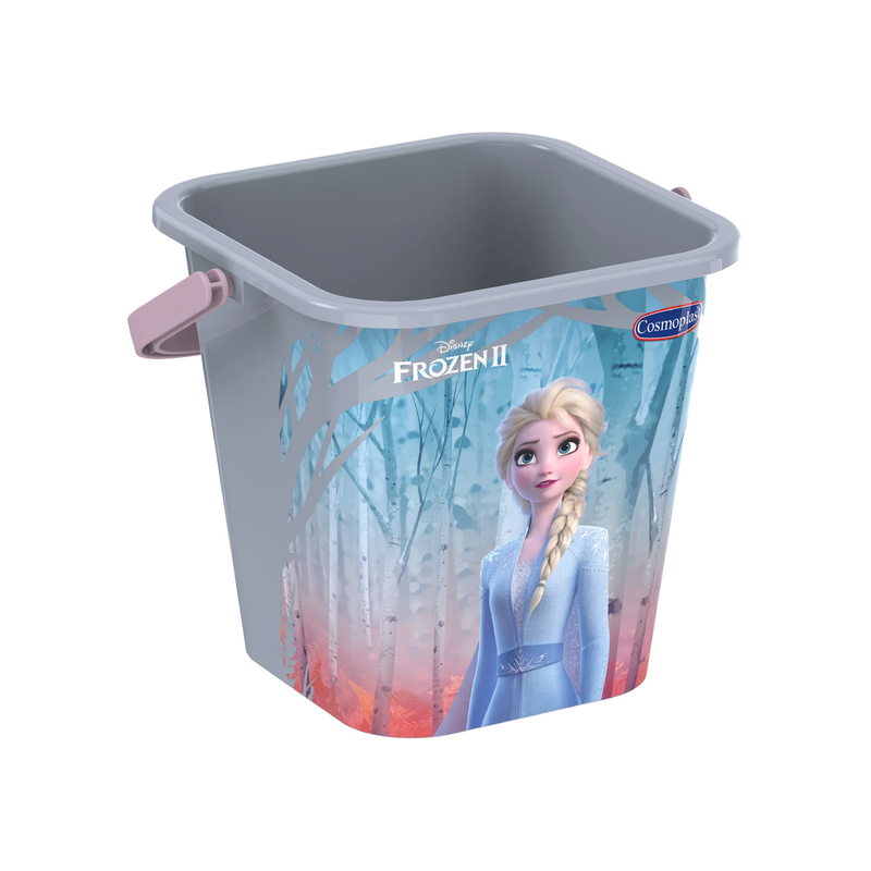 COSMOPLAST 3L Disney Mickey & Friends Girls Square Sand Bucket with Handle - IFDIMFGBU146
