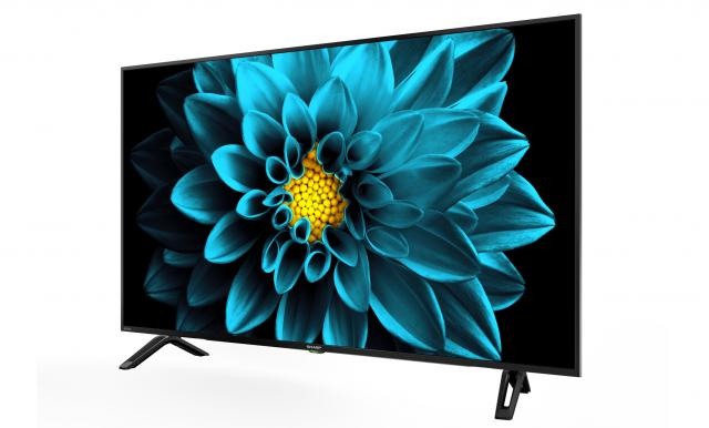 SHARP 60" 4K UHD Smart TV HDR with Android 11 and Dolby Audio - 4T-C60DK1X