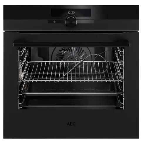 AEG 77L SenseCook Pyroluxe™ Oven, Matte Black 60cm - BPK94733PT - Limited Stock