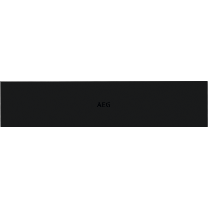 AEG Matte Black 60cm Built-in Warming Drawer - KDK911424T