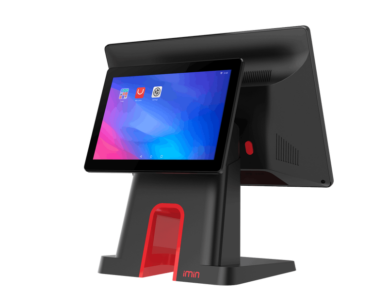 iMin Point of Sale Touchscreen Android POS  505 DUAL DISPLAY - D3-505