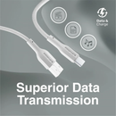 PROMATE Super Flexible Data and Charge USB-C Cable - XCORD-AC