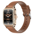 PROMATE 1.78" Curved Amoled Screen Fitness Tracker Smartwatch with BT Calling IP68 - XWATCH-RM.GOLD