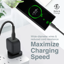PROMATE High Tensile Strength Data & Charge USB-C Cable - XCORD-CC