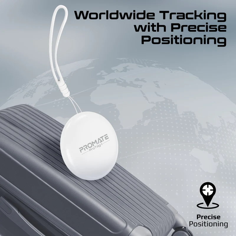PROMATE Ultra-compact Smart Precision Tracking Wireless Tag for Apple Find My App. - PROTAG-1 - New Arrival