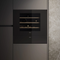 ELICA 60cm 24 Bottles Veritas BI24 Built-In Black Gloss Wine Cabinet - VERITAS/BI24/BL