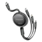 PROMATE 3-in-1 Ultra-Fast Retractable Multi-Connector Cable - TrioCord-R - New Arrival
