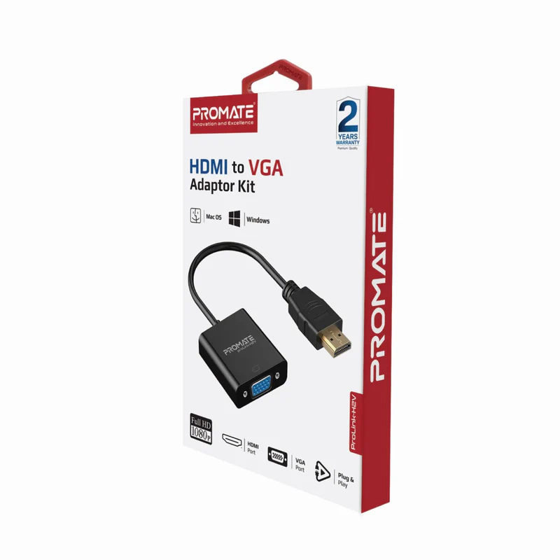 PROMATE HDMI to VGA Adaptor Kit - PROLINK.H2V - Incoming In August