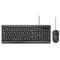 PROMATE Quiet Keys Wired Keyboard and 1200 DPI Mouse - Combo-CM6 - Incoming In August