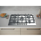 INDESIT 75cm Built-In Gas Hob Inox with 5 Burners and Enamel Support - THP 751 W/IX/I IT 1 - Incoming in November