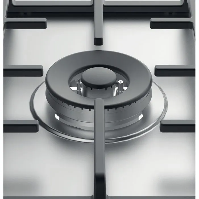 INDESIT 75cm Built-In Gas Hob Inox with 5 Burners and Enamel Support - THP 751 W/IX/I IT 1 - Incoming in November