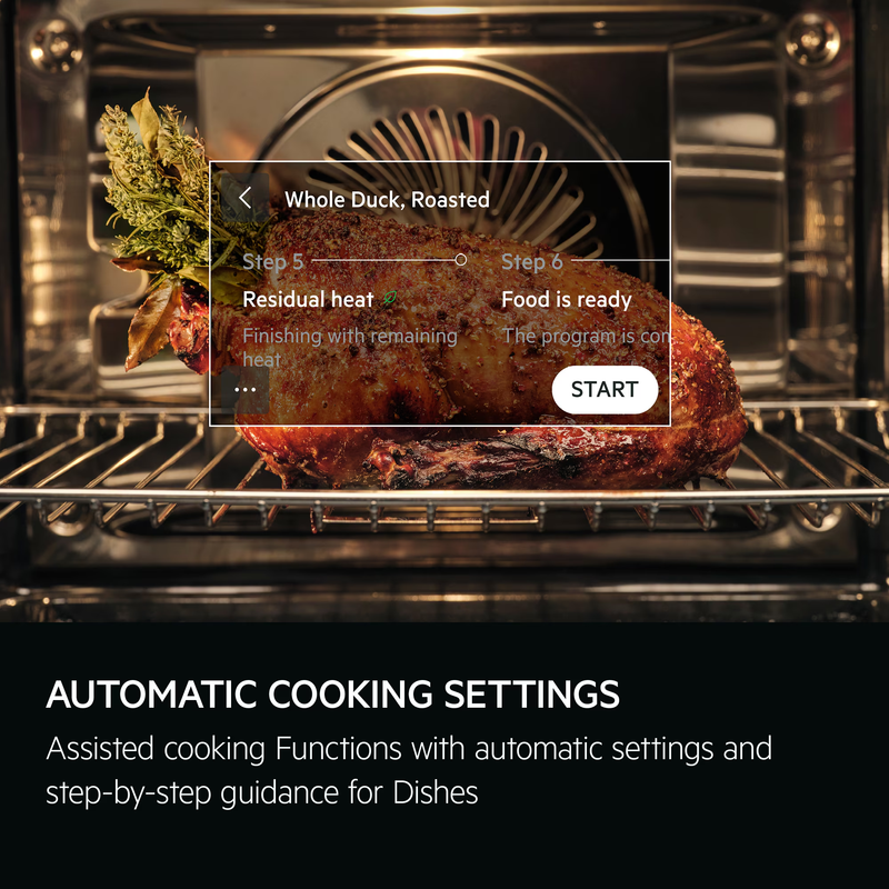 AEG 70L 8000 Meal Assist with SteamPro With Steam Cleaning Built-in Oven - NBB8S731AT