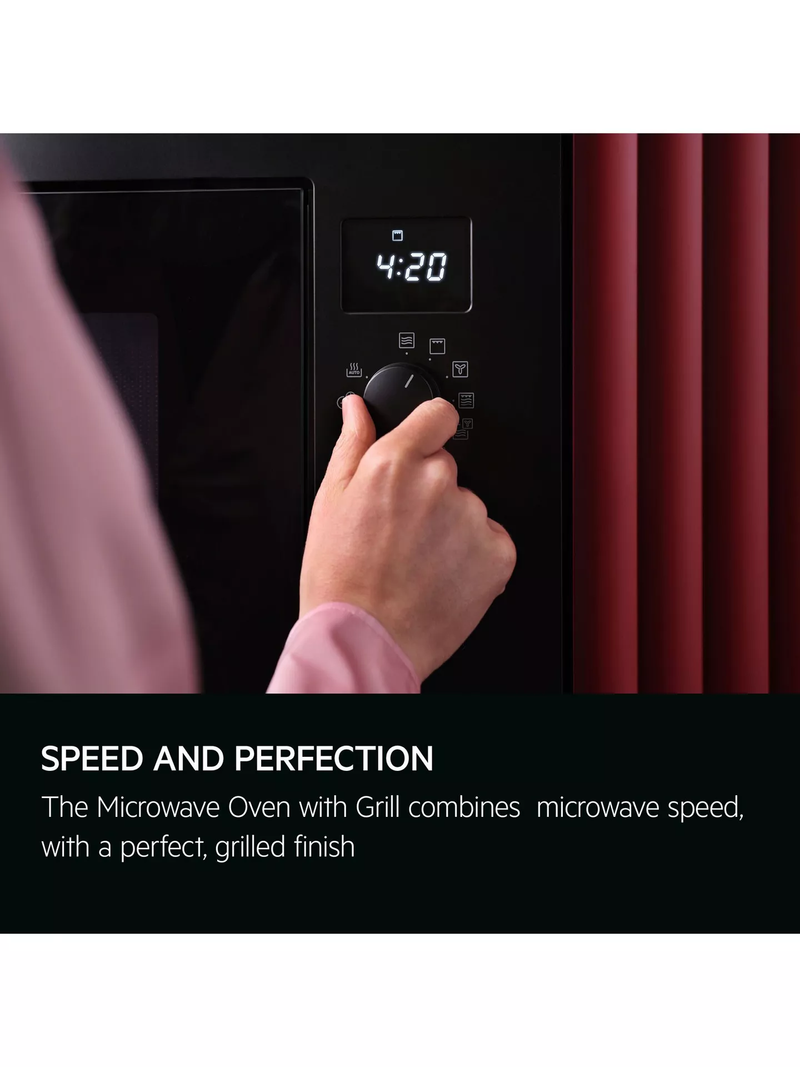 AEG 6000 Series 26 L Built-In Microwave & Grill - OB6GM261UB