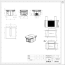 ELICA 72cm NikolaTesla Velvet Built-In Induction Hobs with Aspiration Hood - NIKOLATESLA VELVET BL/F BO/72