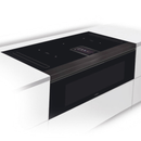 ELICA Built In 90cm Wide Single Oven & Vented Induction Hob - LHOV COMBISTEAM BL/A/90