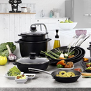 DE BUYER Glass Lid with Bakelite/Stainless steel Knob 28cm - 4112.28 - New Arrival 2025