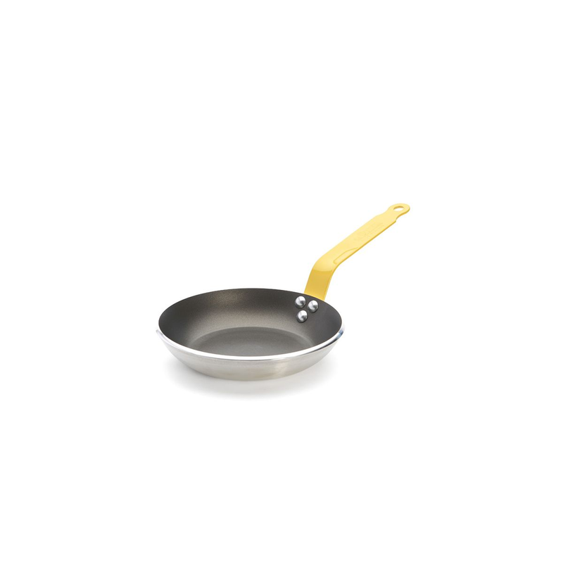 DE BUYER CHOC RESTO Non-stick Frypan Induction Yellow Handle Ø20 cm - 8470.20 - New Arrival 2025