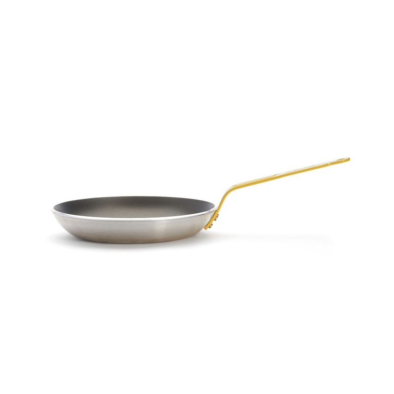DE BUYER CHOC RESTO Non-stick Frypan Induction Yellow Handle Ø24 cm - 8470.24 - New Arrival 2025