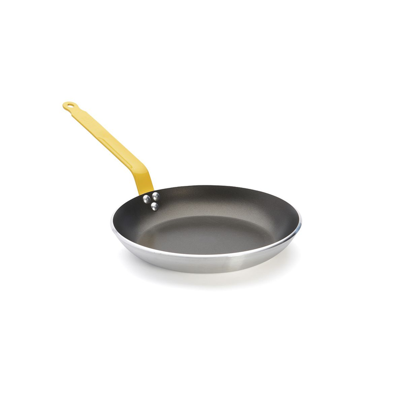 DE BUYER CHOC RESTO Non-stick Frypan Induction Yellow Handle Ø28 cm - 8470.28 - New Arrival 2025