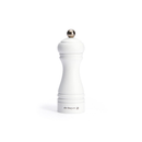 DE BUYER JAVA Matte White Wood Universal Ceramic Mill for Salt, Pepper and Spices 14cm - C045.140303 - New Arrival 2025