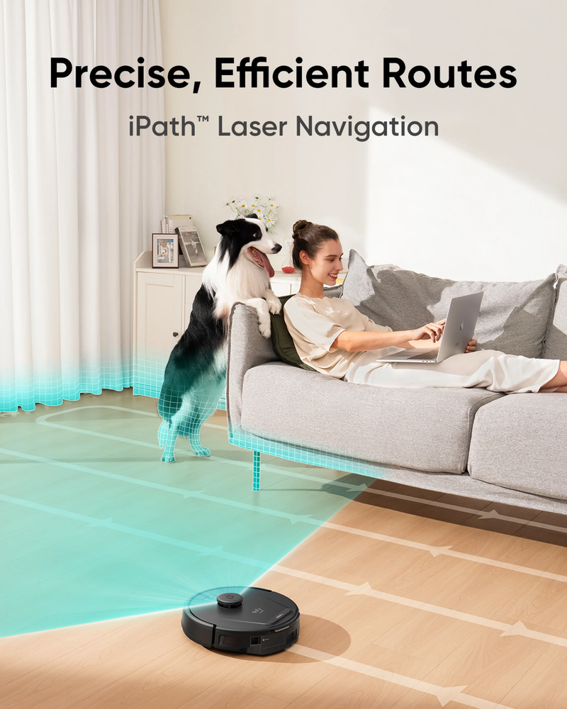 EUFY L60 Hybrid Robot Vacuum with Self Empty Station - T2278G11 - Black Friday Promo till 30NOV