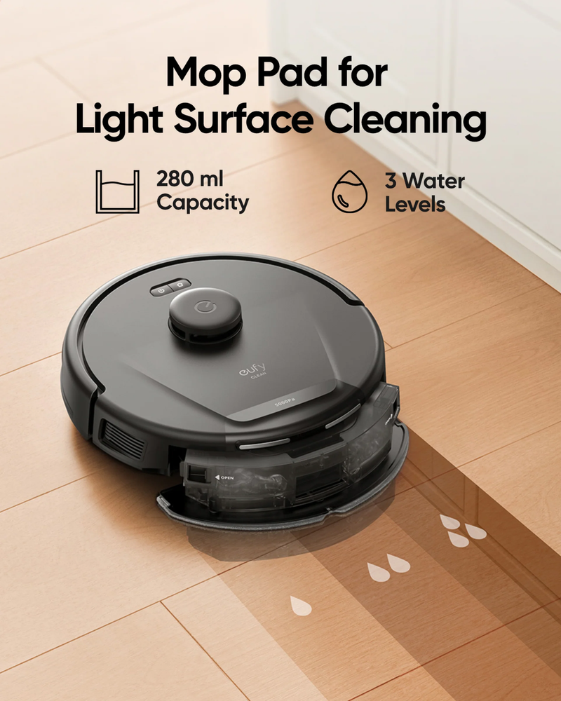 EUFY L60 Hybrid Robot Vacuum with Self Empty Station - T2278G11 - Black Friday Promo till 30NOV