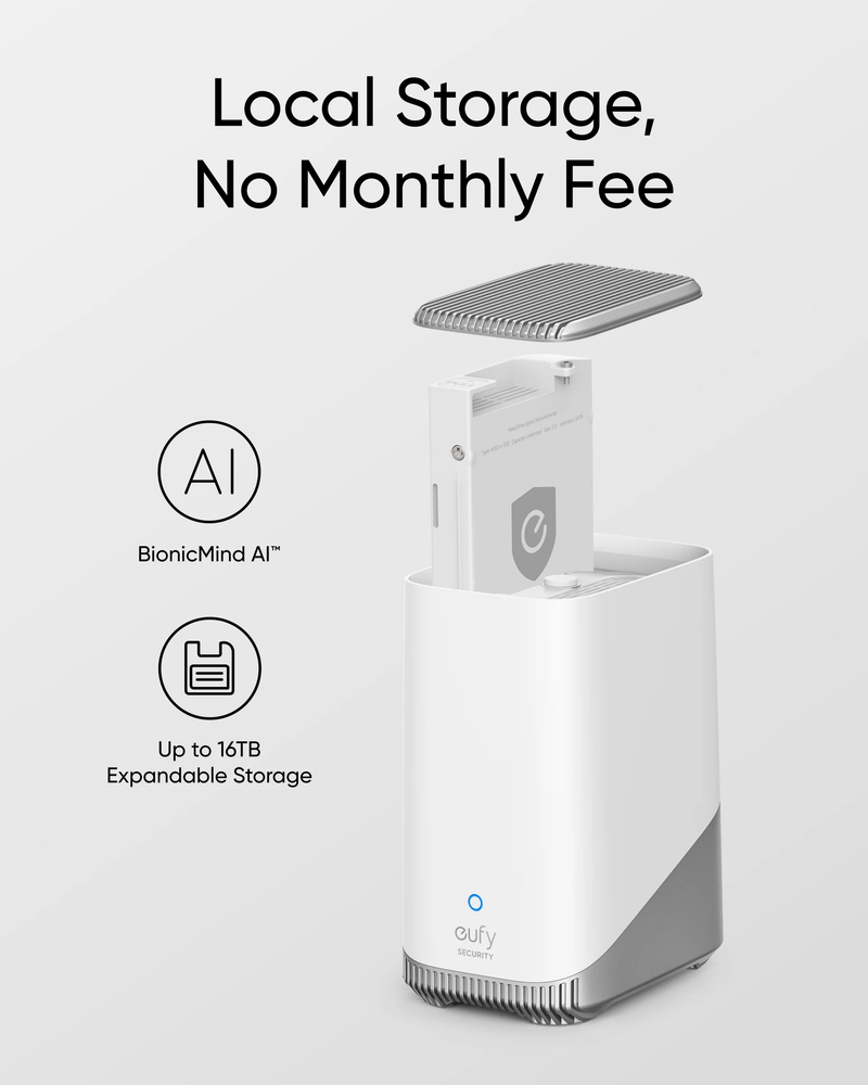 EUFY Cam S3 Pro 2-Cam Kit + 1 - T88923W1 - Buy 1 Eufycam S3 PRO KIT 2+1 get 2 Eufy Motion and 1 Entry Sensor as gift - Black Friday Promo till 30NOV