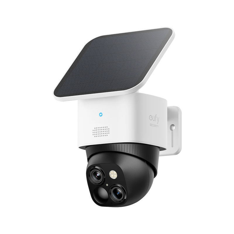 EUFY SoloCam S340 Wireless Outdoor Security Camera with Dual Lens and Solar Panel - T81703W1 - Buy 1 Eufy S340 get an eufy C220 as gift - Black Friday Promo till 30NOV