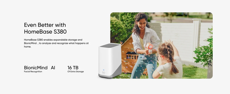 EUFY SoloCam S340 Wireless Outdoor Security Camera with Dual Lens and Solar Panel - T81703W1 - Buy 1 Eufy S340 get an eufy C220 as gift - Black Friday Promo till 30NOV