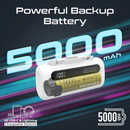 PROMATE 5000mAH PowerBank 20W PD with Lightning Connector and Type-C Connector - POWERUP-DUO
