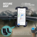 PROMATE Quick-Clamp SecureMount Bike Mount for Smartphones - BikeMount-2 - New Arrival