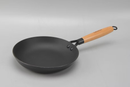 CULINATURA Enameled Cast-Iron Frying Pan with Beechwood Handle - A064/62-65/01 - New Arrival