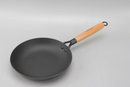 CULINATURA Enameled Cast-Iron Frying Pan with Beechwood Handle - A064/62-65/01 - New Arrival