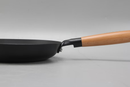 CULINATURA Enameled Cast-Iron Frying Pan with Beechwood Handle - A064/62-65/01 - New Arrival