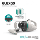 ELUXGO Cordless Bed Vacuum Cleaner - EC19B - Now in Store