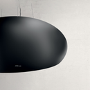ELICA SEASHELL 80cm Black Island Hood - SEASHELL BL/F/80
