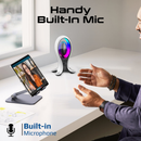 PROMATE Dynamic High Fidelity Dual Mode RGB Speaker w/ Headphone Stand & USB Hub - ALPHA-X