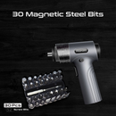 PROMATE 36-Pieces Wireless Electric Screwdriver Kit with LED Fill Light - PROTOOLS-31G