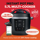 Instant Pot 5.7L Multi-Cooker Plus WiFi - 112-2001-01-EU - Incoming 20 Sept