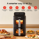 NUTRICOOK 9.6L (4.8+4.8L) Duo Stack Air Fryer Pro - NC-AFDS330 - In Store
