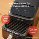 NUTRICOOK 9.6L (4.8+4.8L) Duo Stack Air Fryer Pro - NC-AFDS330 - In Store