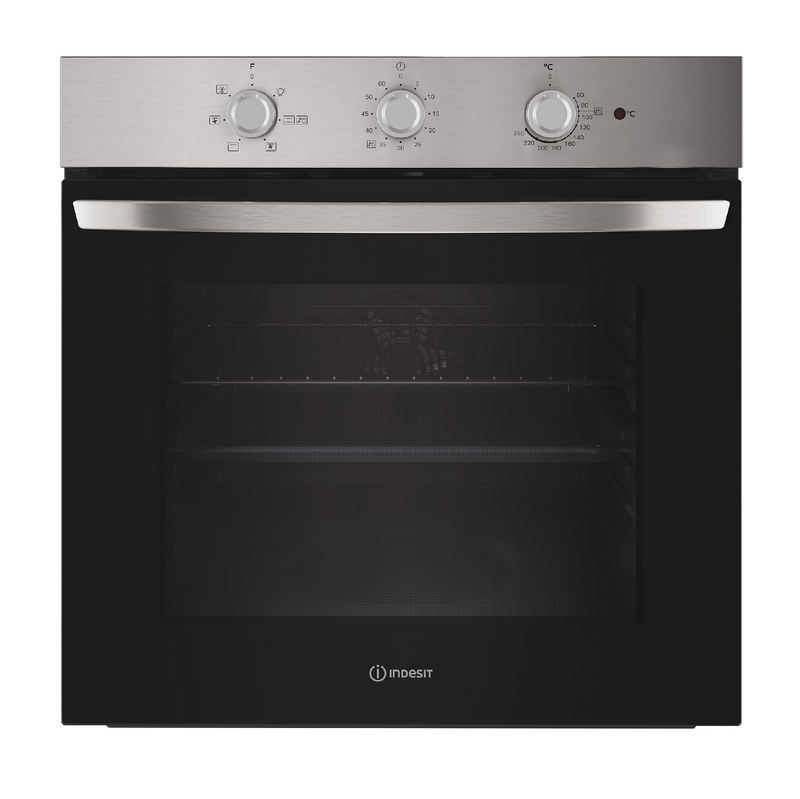 INDESIT 66L Built-In Multifunctional Ventilated 60cm Oven - IO 2350H X - Incoming in August
