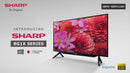 SHARP 42" Full HD HDR Smart LED TV Android 9.0 Netflix YouTube Chromecast-Built in with Google Assistant - 2T-C42BG1X - Sept Promo till 30 Sept
