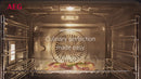 AEG 70L 8000 Meal Assist with SteamPro With Steam Cleaning Built-in Oven - NBB8S731AT