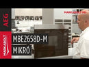 AEG 26L Built-In Microwave & Grill - MBE2658DEM - Limited Stock