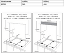 REDLINE 60cm Built-In Black Glass Gas Hob - PG6041FG-CC13B - Incoming End July