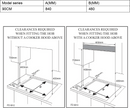 REDLINE 90cm Built-In Stainless Steel Gas Hob - PG9052RS-CC61 - Incoming End July