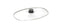 AMT GASTROGUSS Glass Lid for roaster 40 x 24 cm - 04024S-E-Z1-L2 - Pre Xmas Sales Till 15 Dec